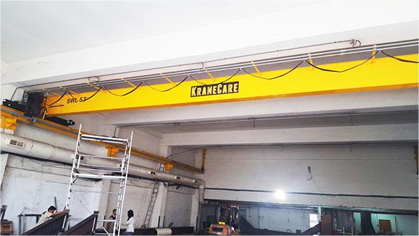 5T STREET ZX Series Single Girder Overhead Crane