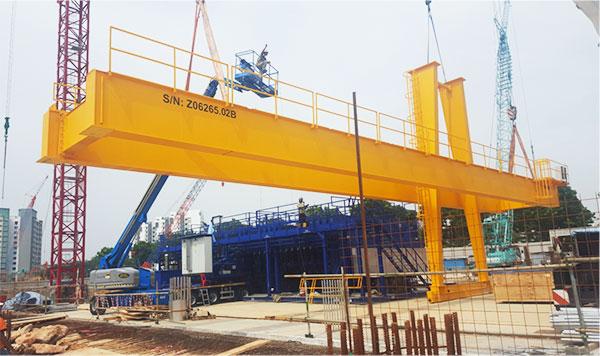 Double Girder Gantry Crane Installation